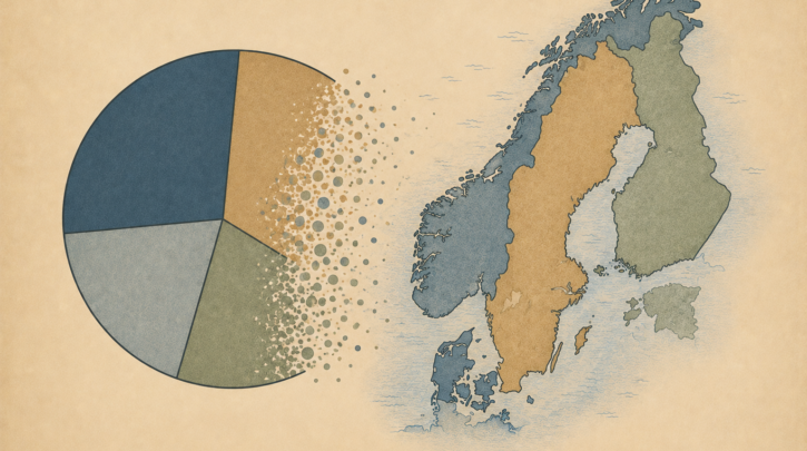 Illustration of interpreting a broad Scandinavian DNA ethnicity estimate